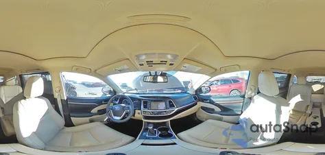 2015 Toyota Highlander Hybrid Limited z USA, uszkodzony, nr VIN 5TDDCRFH6FS008913